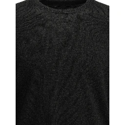 Wool crewneck sweater