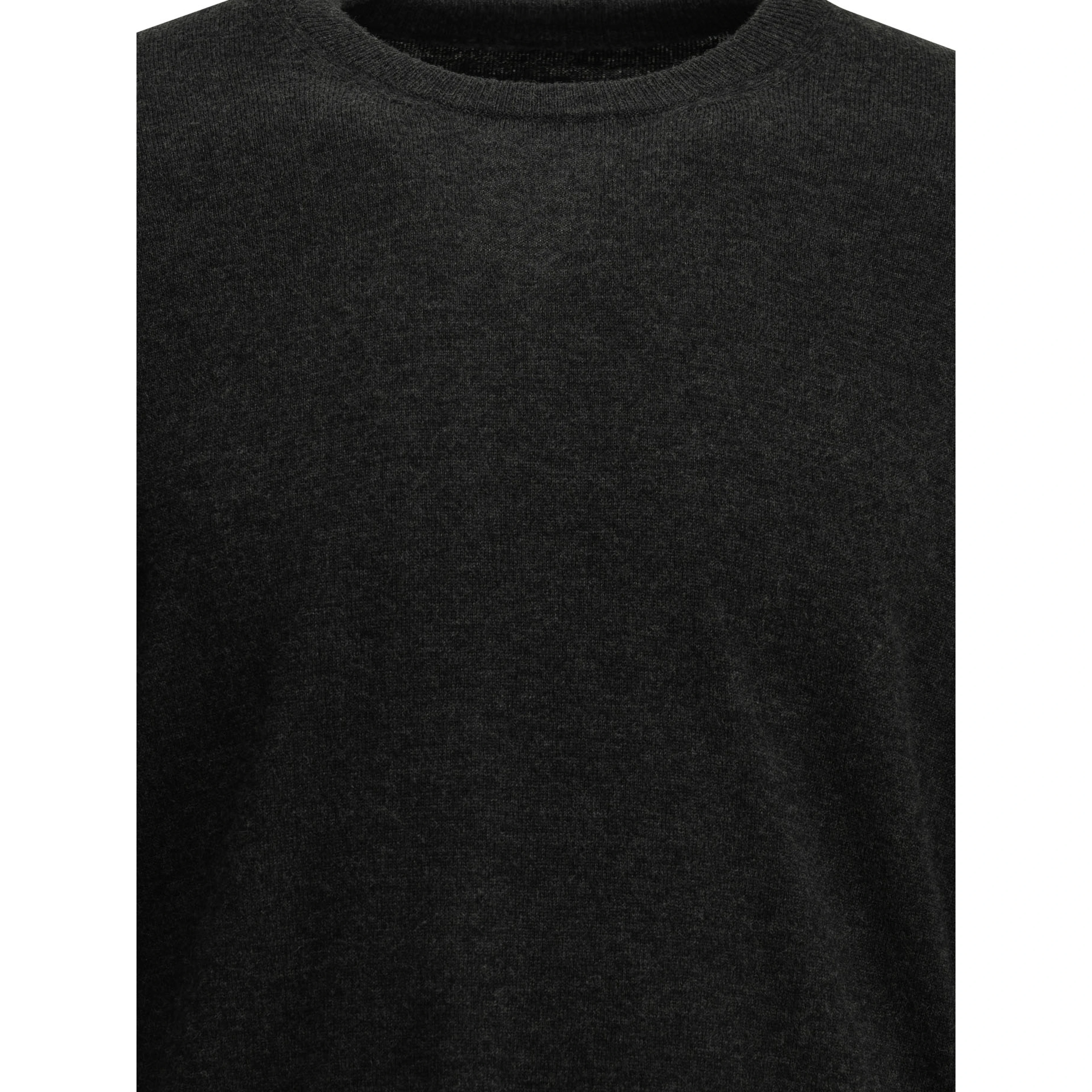Wool crewneck sweater