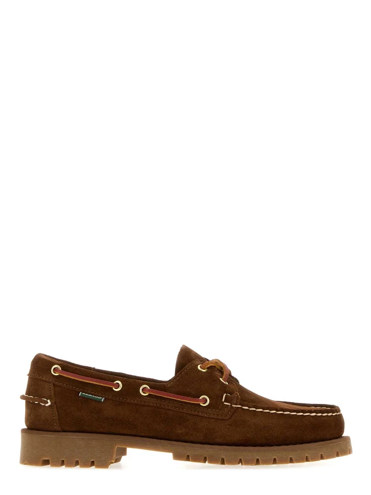 MOCASSINO DA BARCA IN SUEDE ALLACCATO