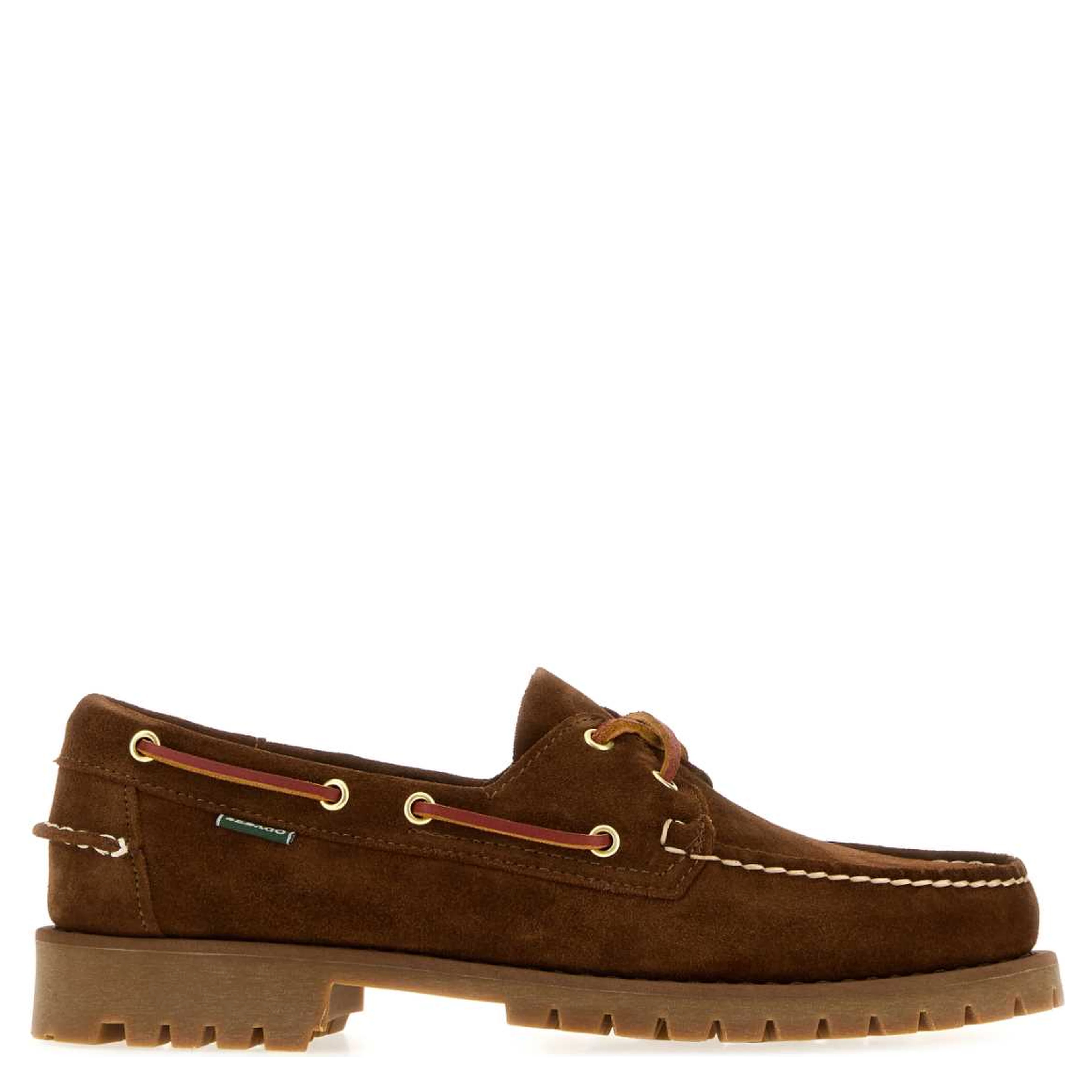 MOCASSINO DA BARCA IN SUEDE ALLACCATO