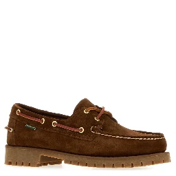 MOCASSINO DA BARCA IN SUEDE ALLACCATO