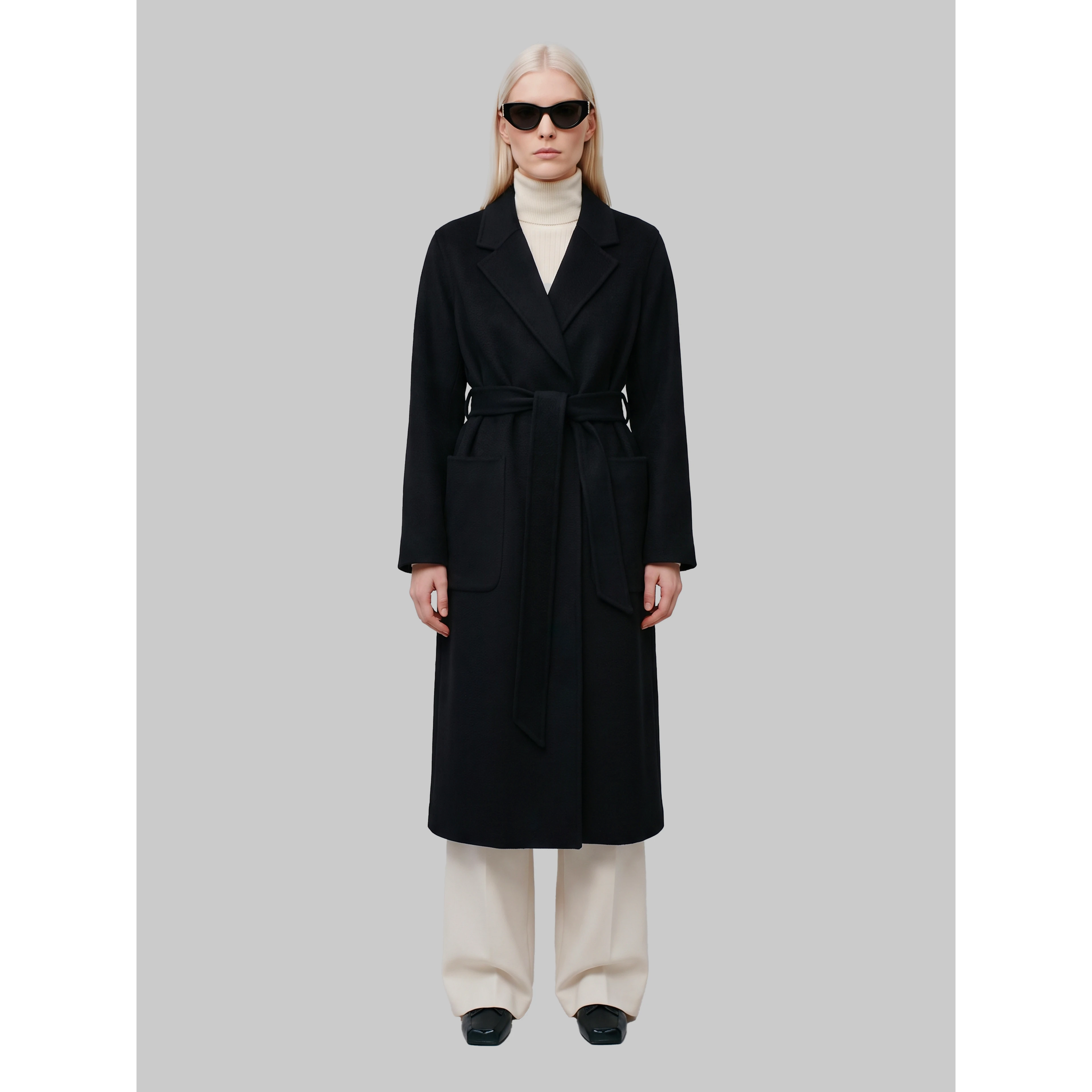 Black IOCelia coat
