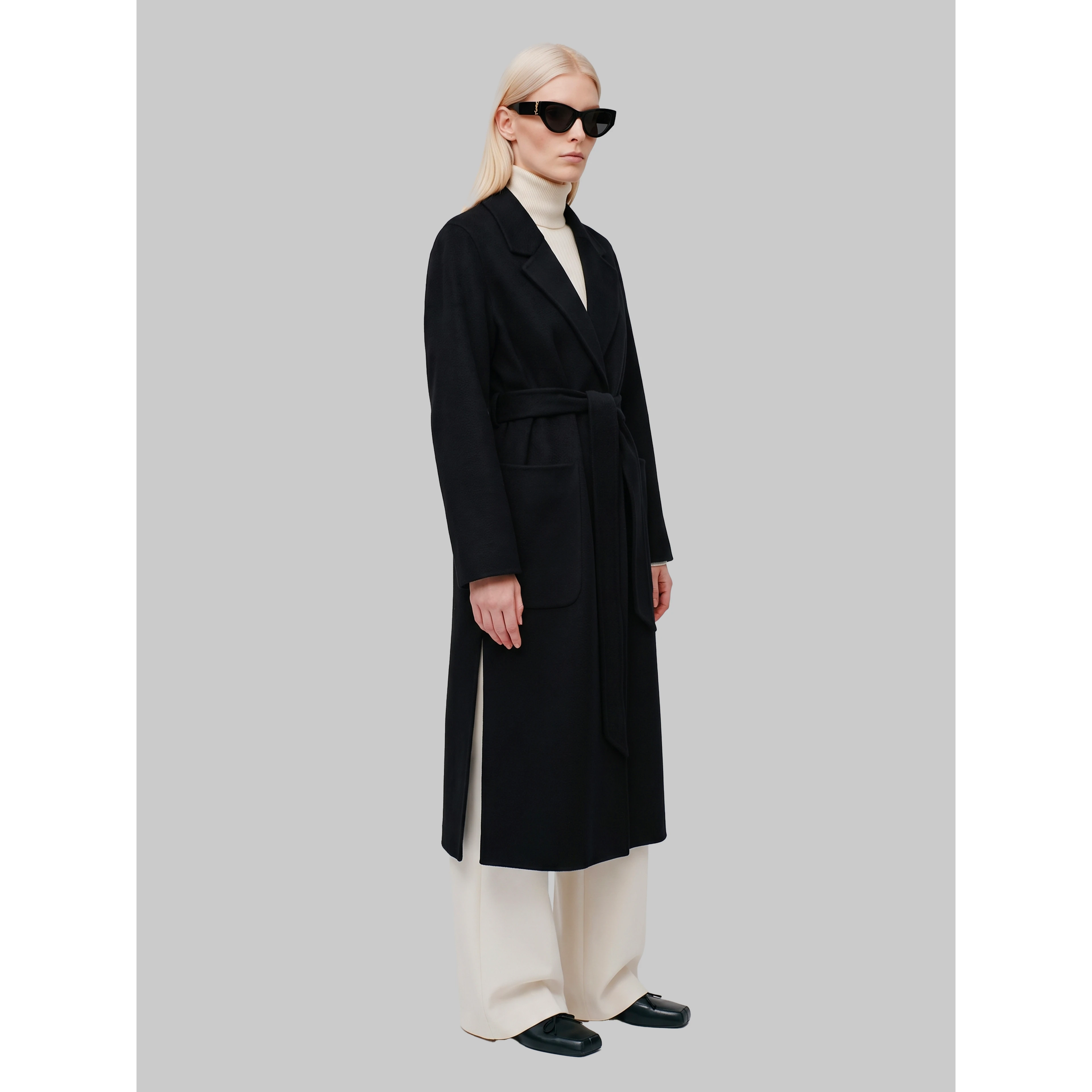 Black IOCelia coat