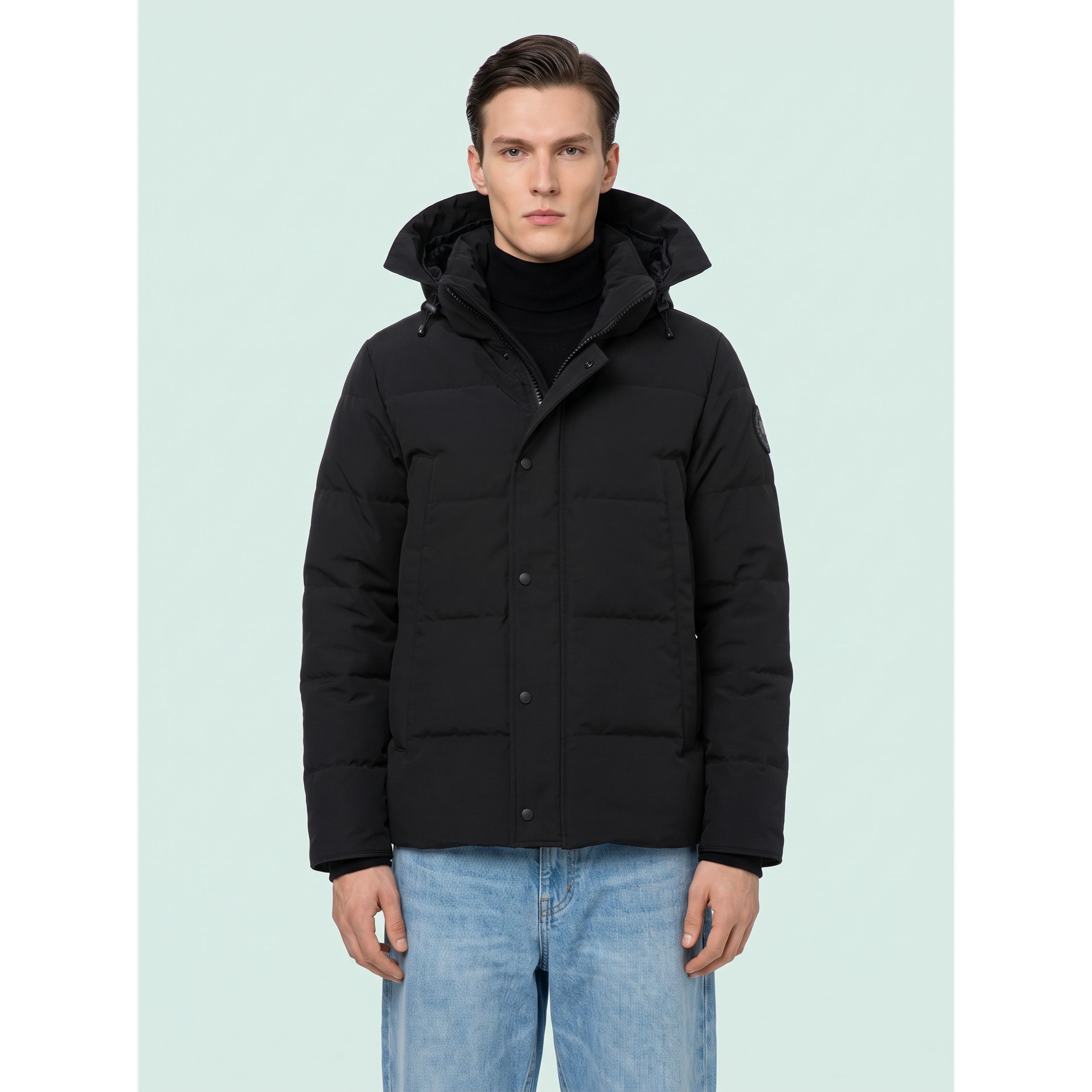 Wyndham parka black disc