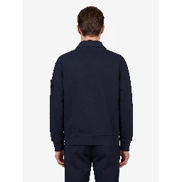 Oversize long-sleeved polo shirt