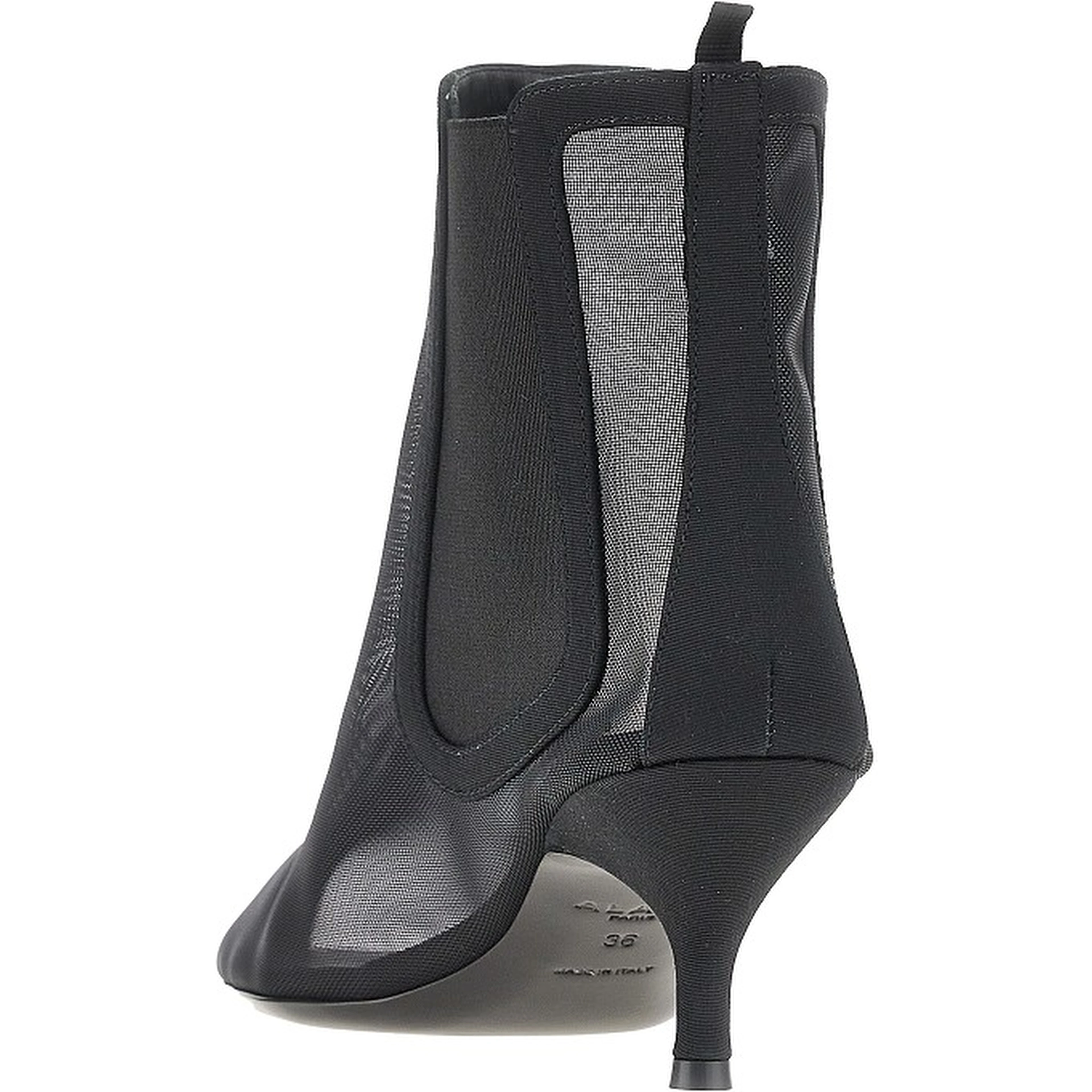 Mesh Chelsea boots