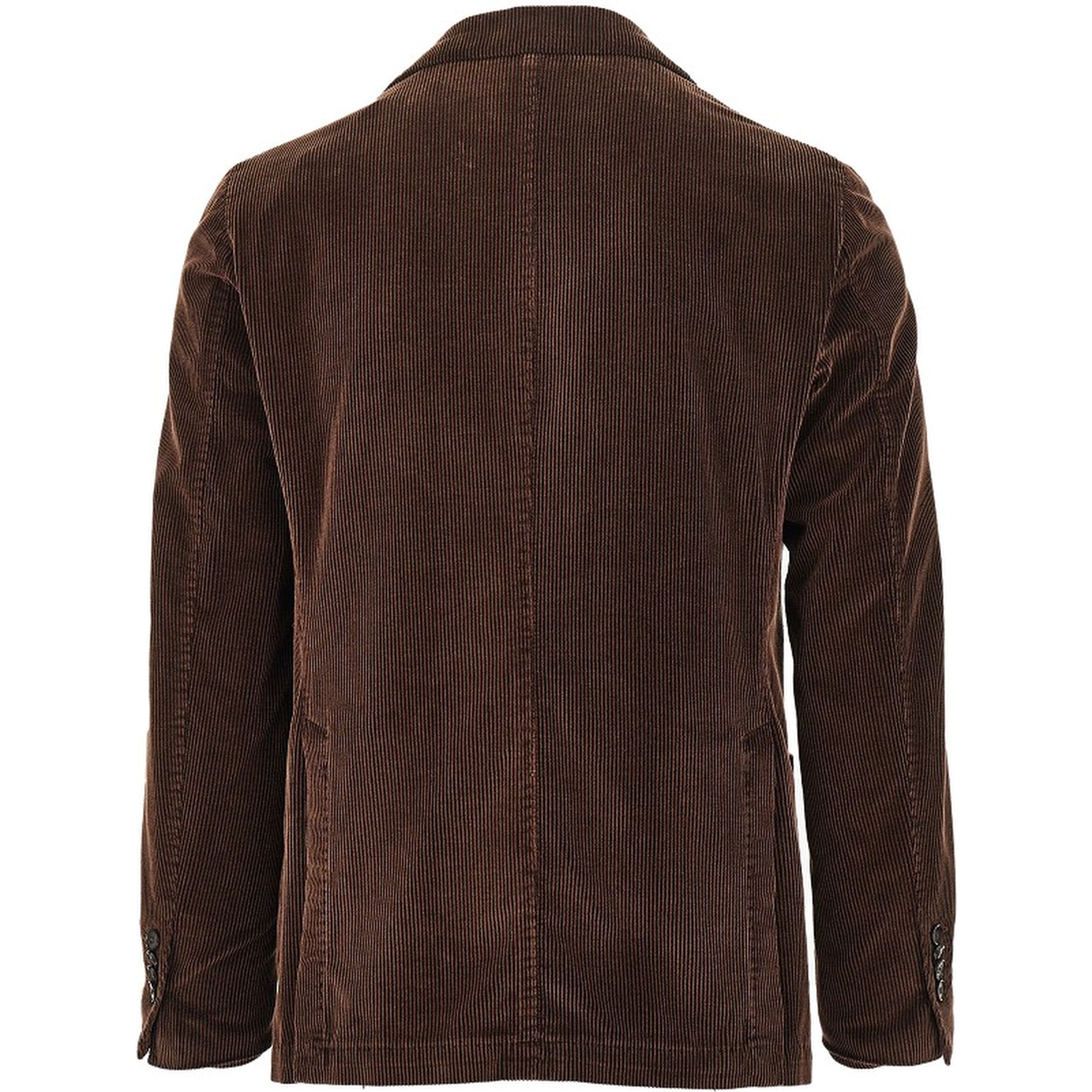 Corduroy single-breasted jacket