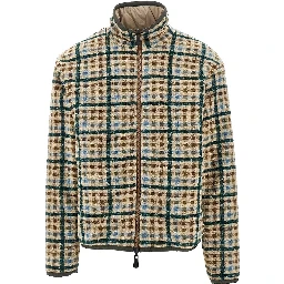 Teddy fabric reversible jacket