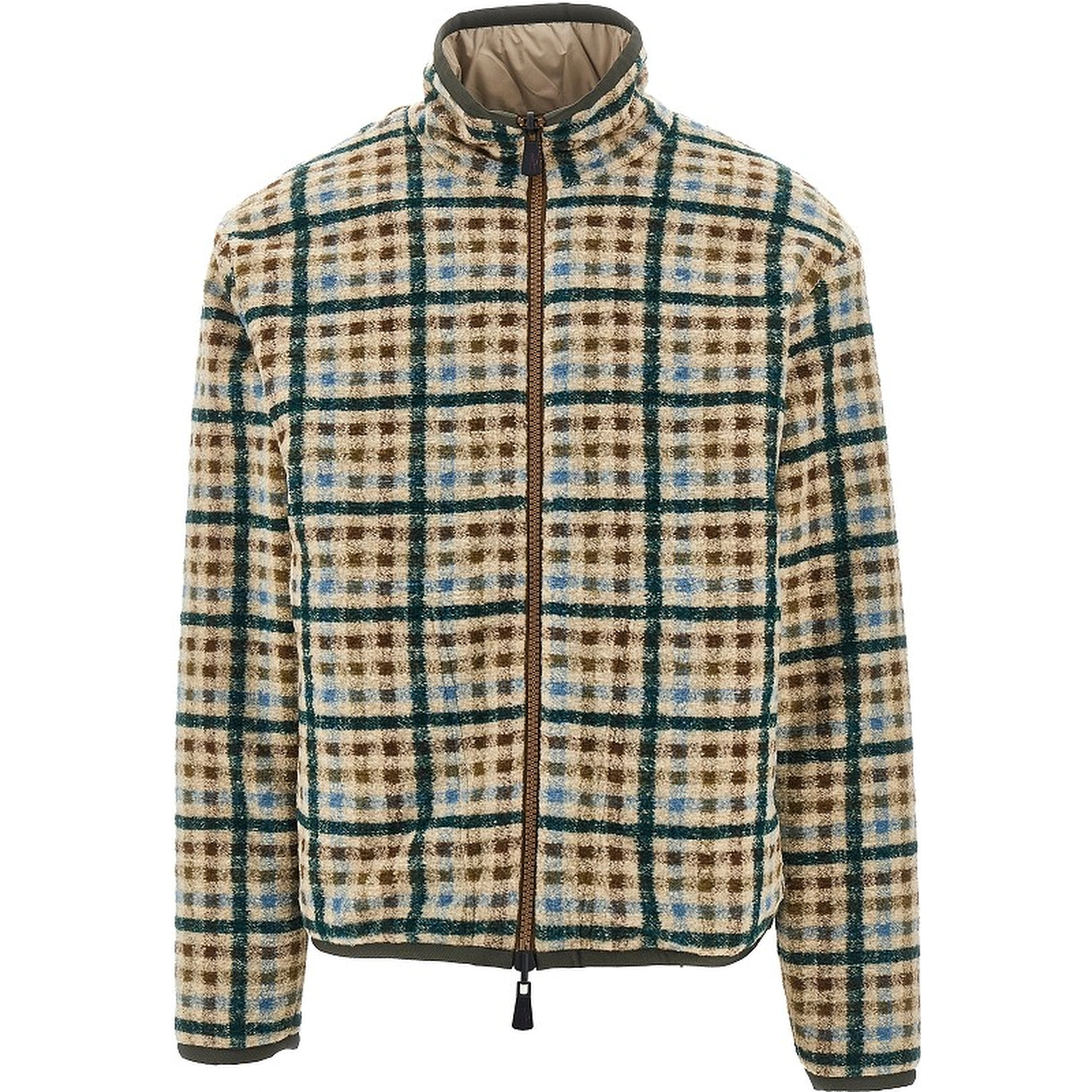 Teddy fabric reversible jacket