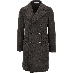 'Carlo' double-breasted wool coat