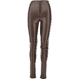 'New Holla' vegan leather leggings