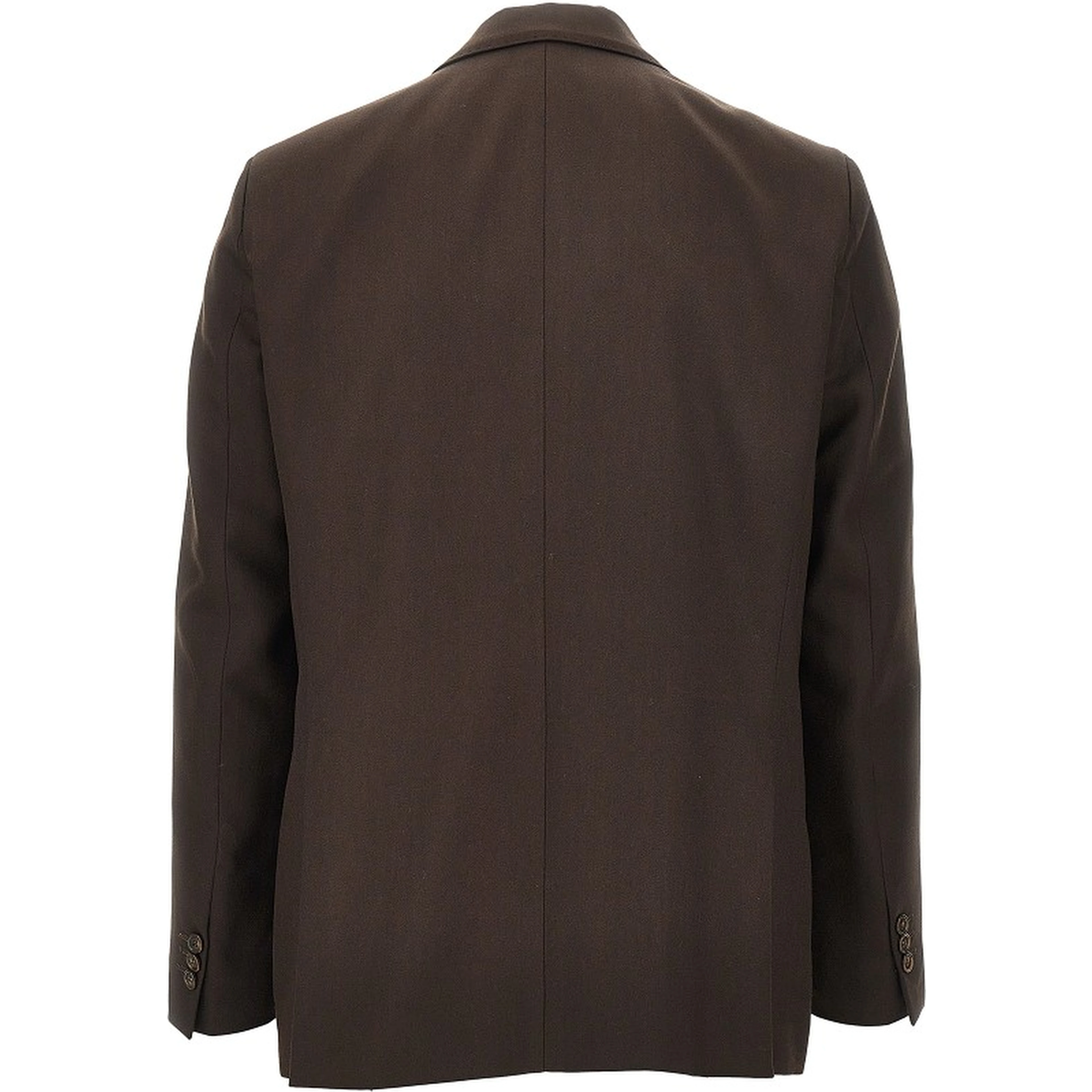 Gabardine double-breasted jacket