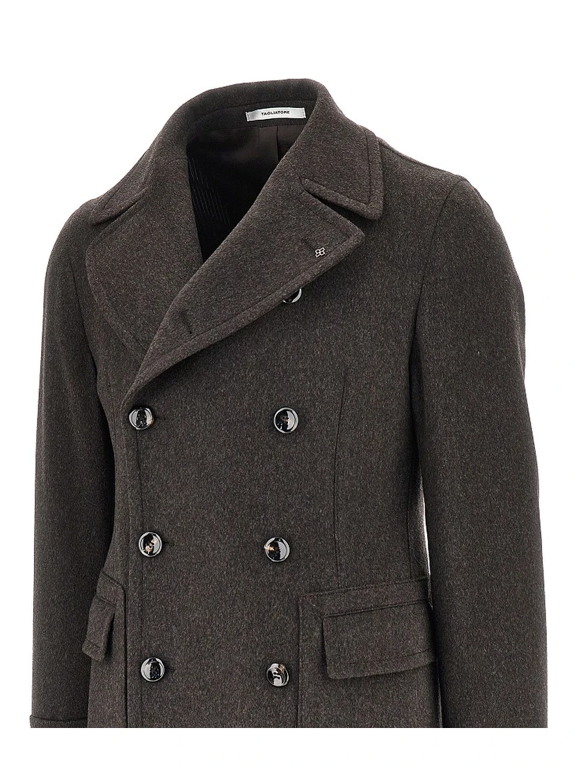 'Carlo' double-breasted wool coat