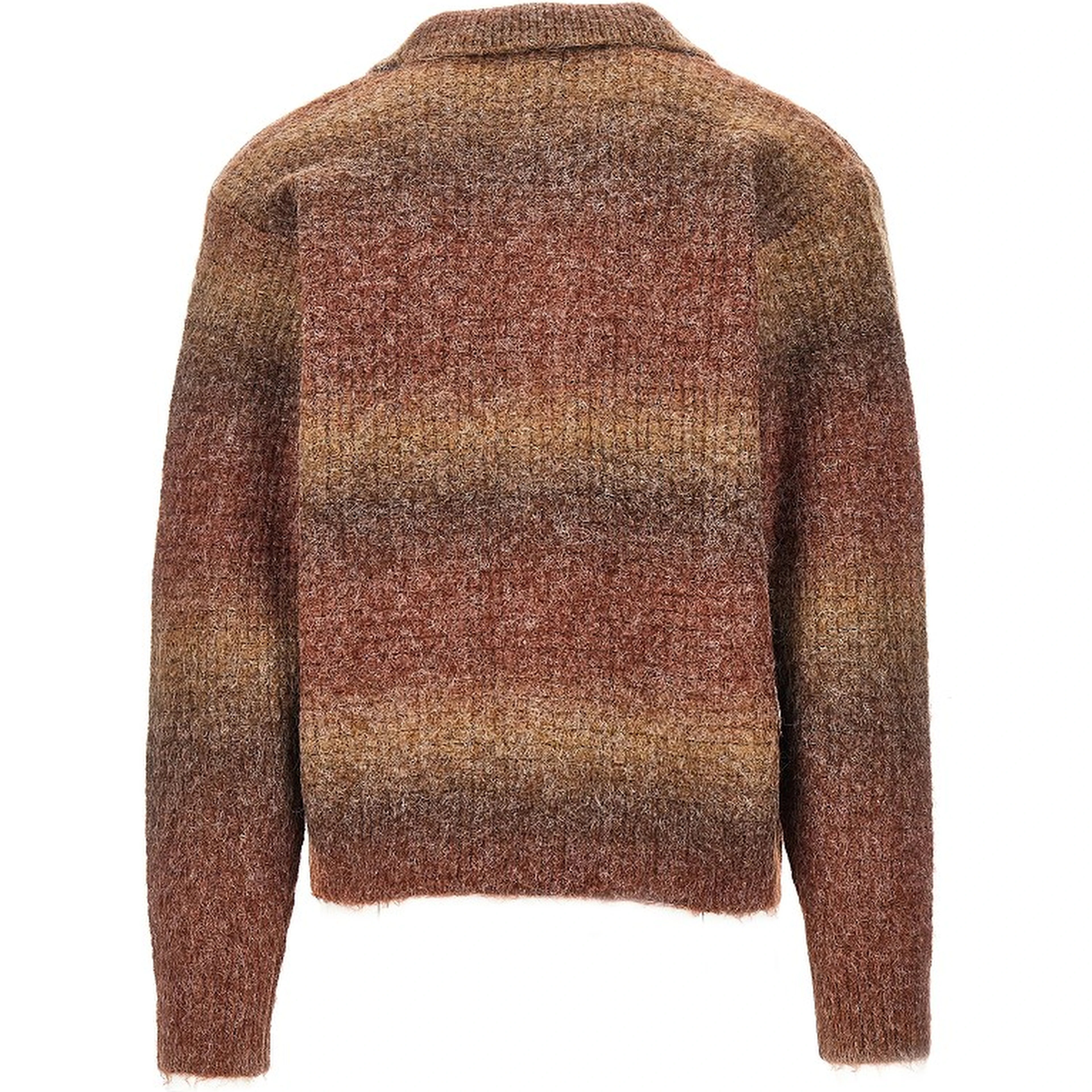 'Anton Gradient' full-zip cardigan