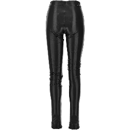 'New Holla' vegan leather leggings