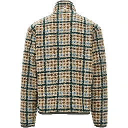 Teddy fabric reversible jacket