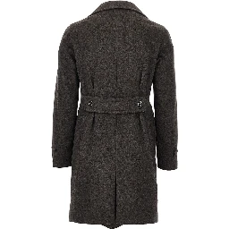 'Carlo' double-breasted wool coat