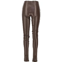 'New Holla' vegan leather leggings