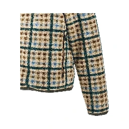 Teddy fabric reversible jacket