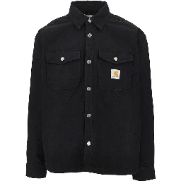 'Selby' canvas overshirt