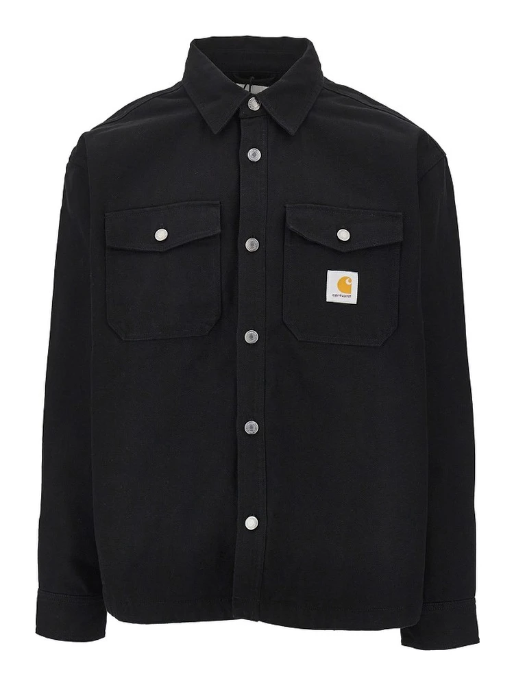 'Selby' canvas overshirt