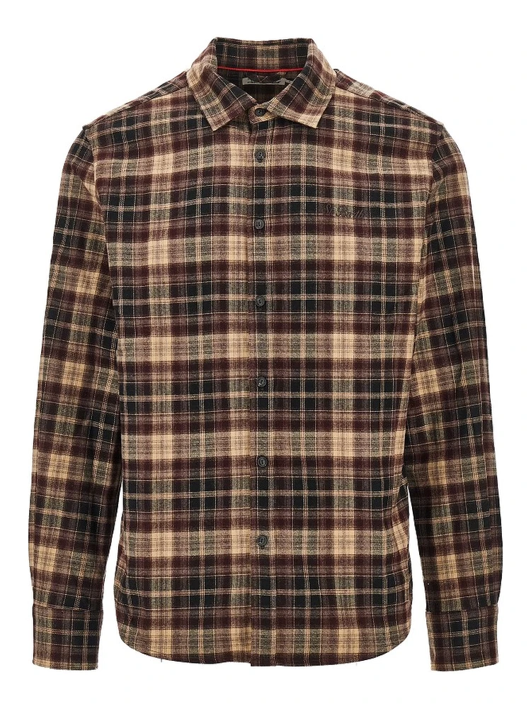Aprés Ski embroidery check shirt