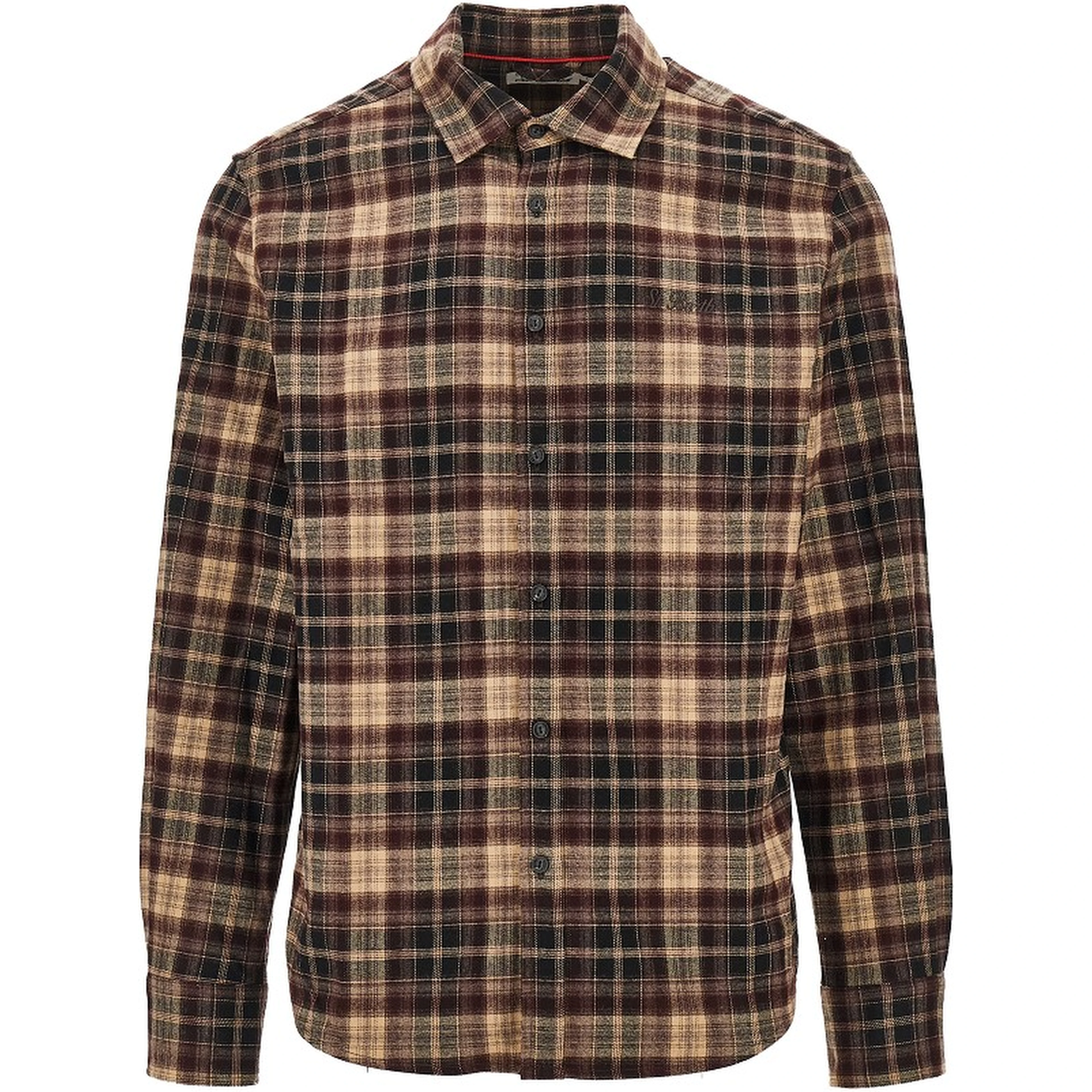 Aprés Ski embroidery check shirt