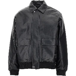 'Arizona' faux leather jacket