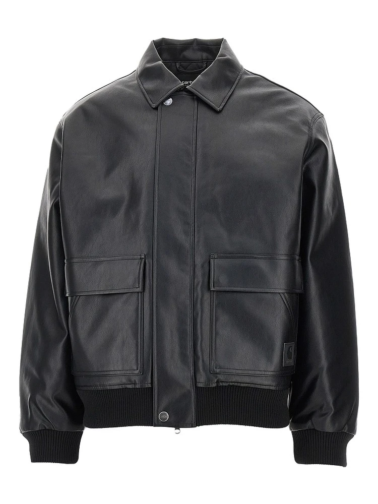 'Arizona' faux leather jacket