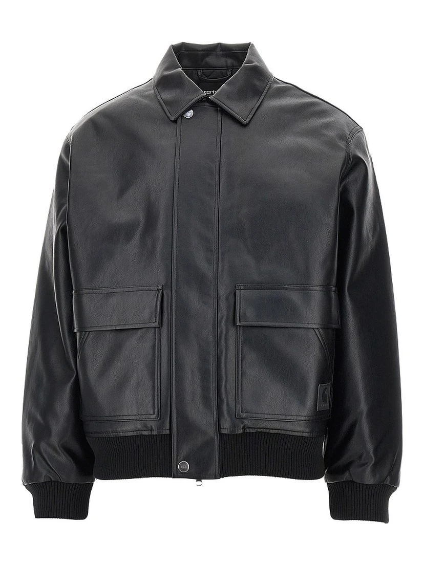 'Arizona' faux leather jacket