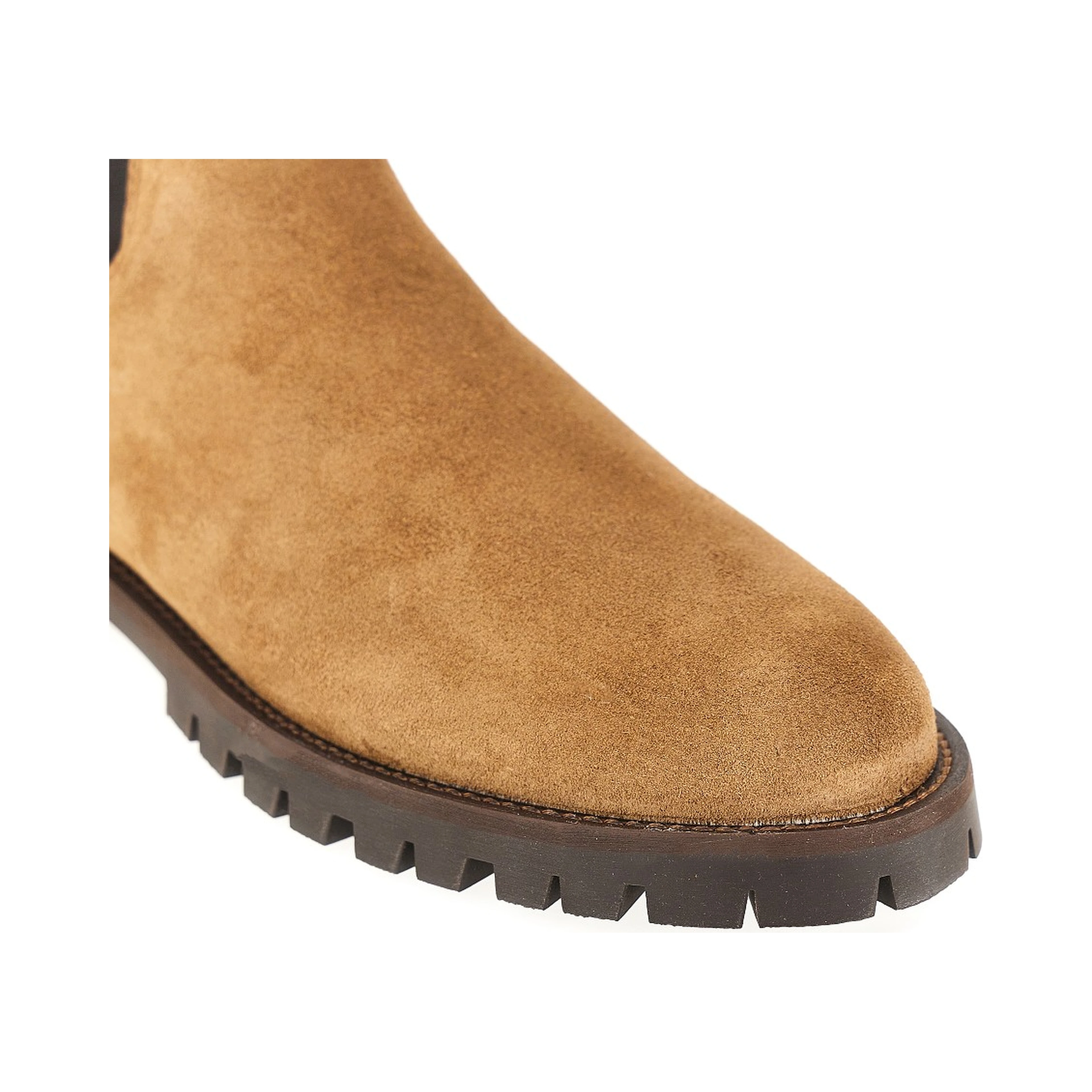 Suede leather Chelsea boots
