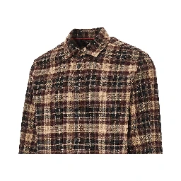 Aprés Ski embroidery check shirt