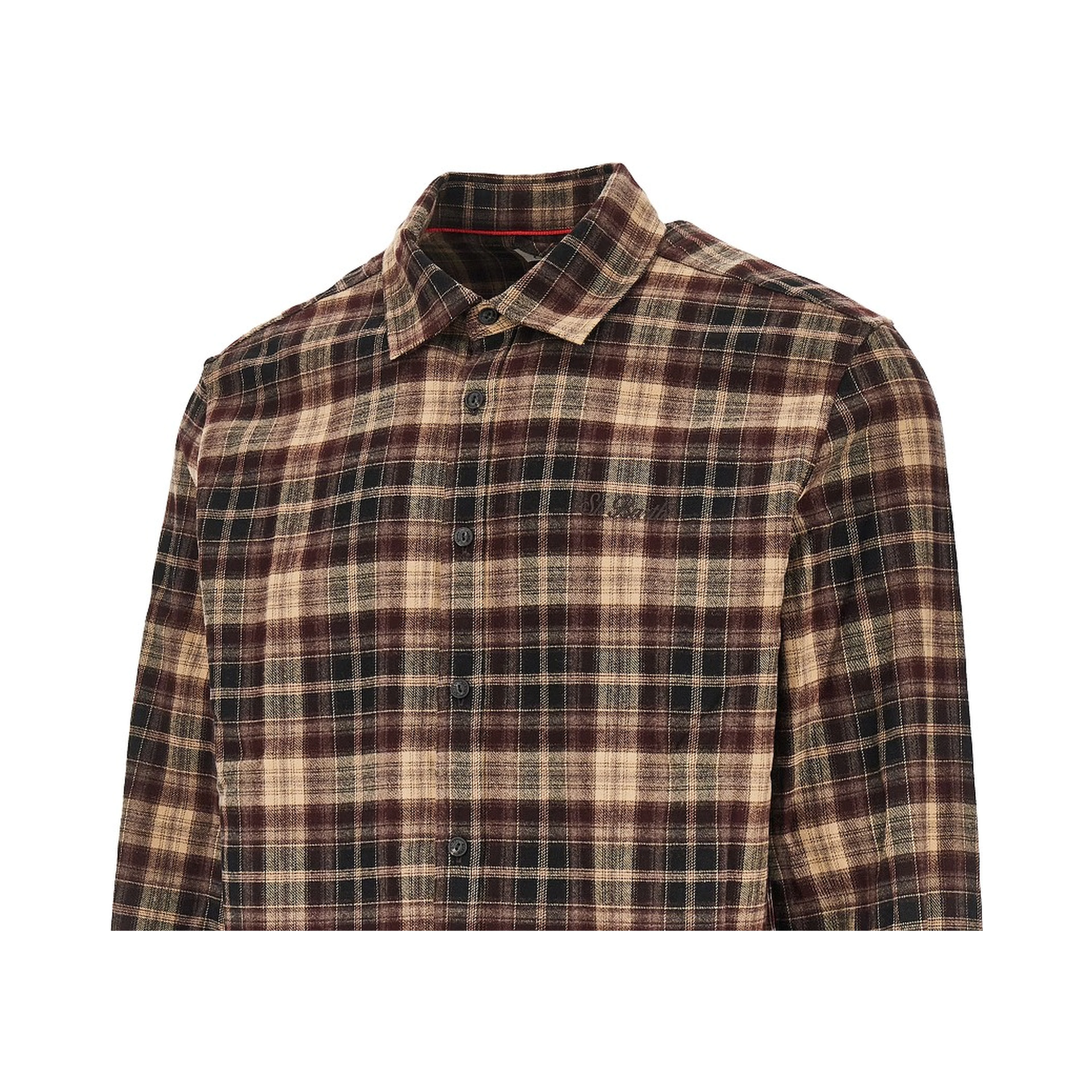 Aprés Ski embroidery check shirt