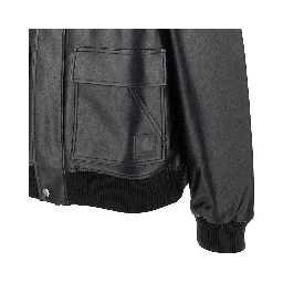'Arizona' faux leather jacket