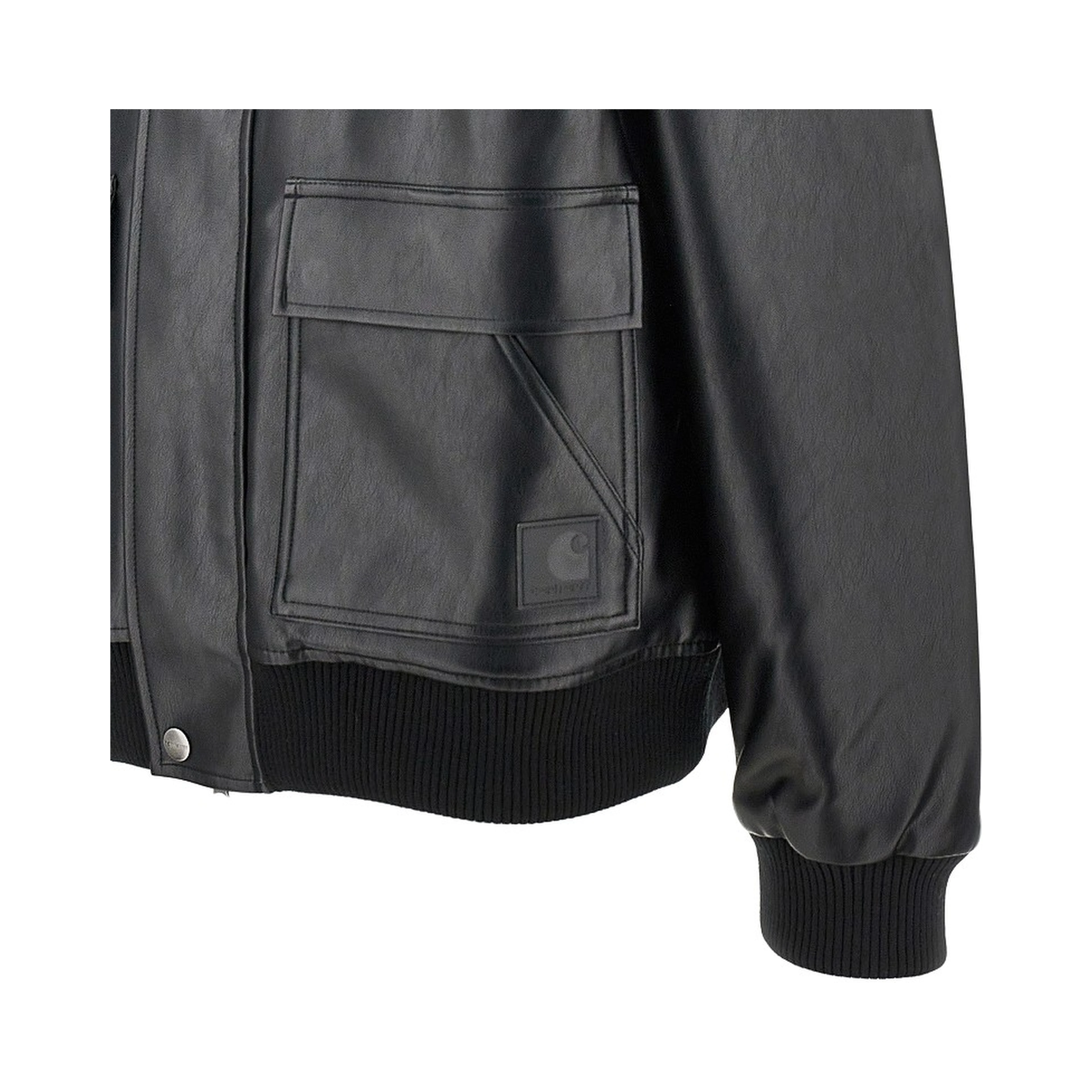 'Arizona' faux leather jacket