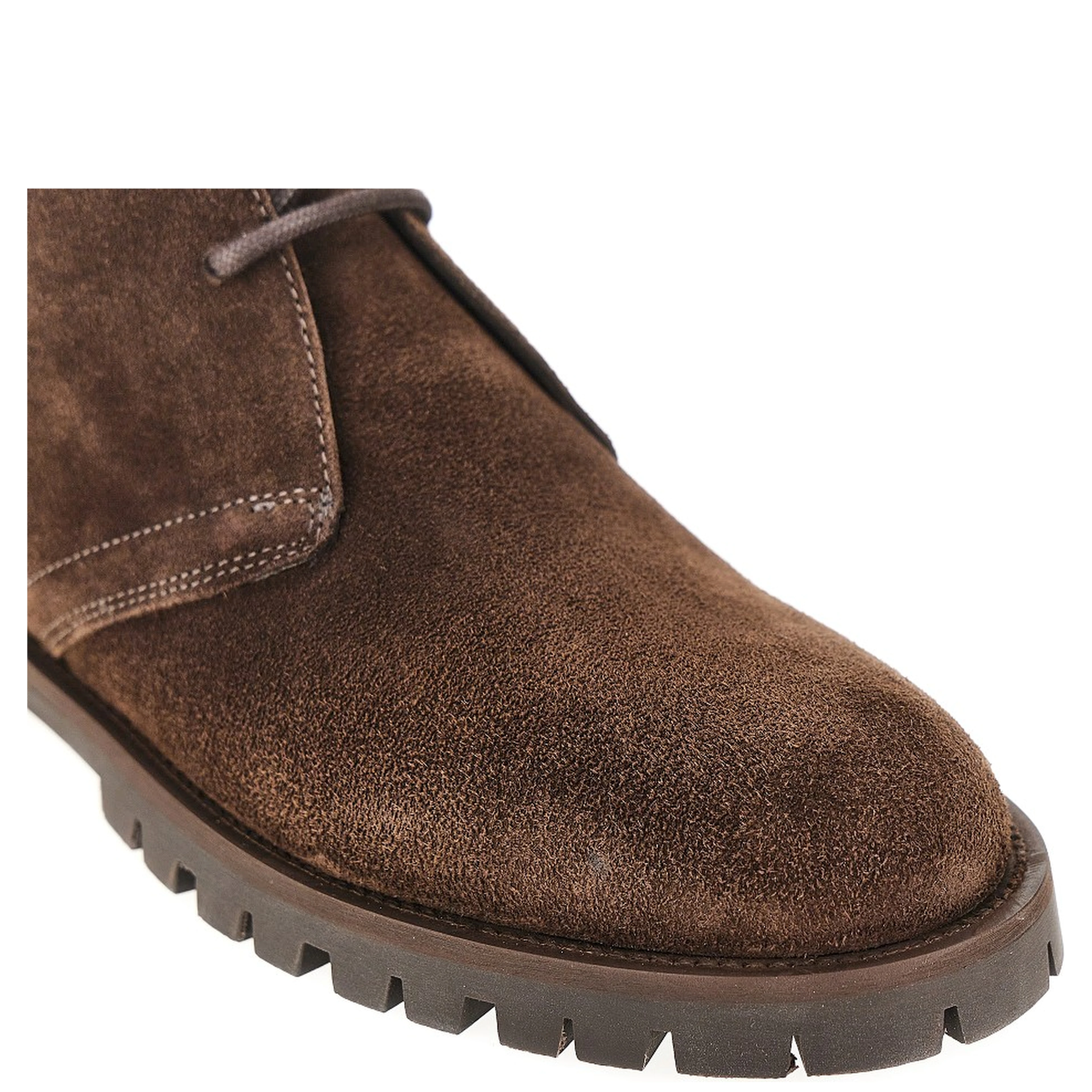 Suede leather ankle boots