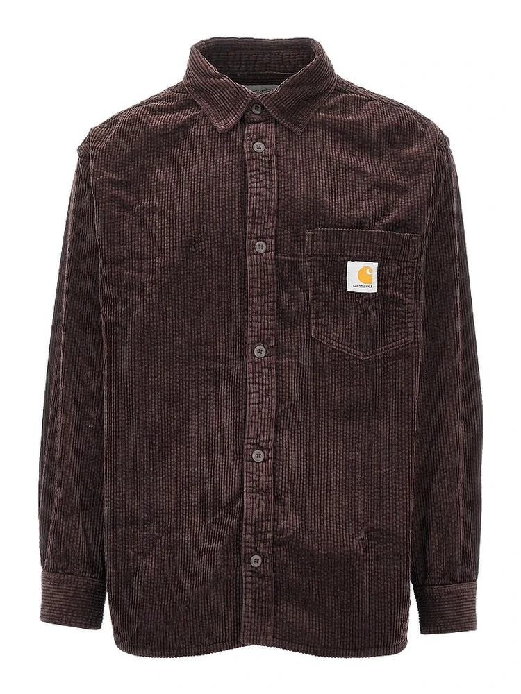 'Loyde' corduroy shirt