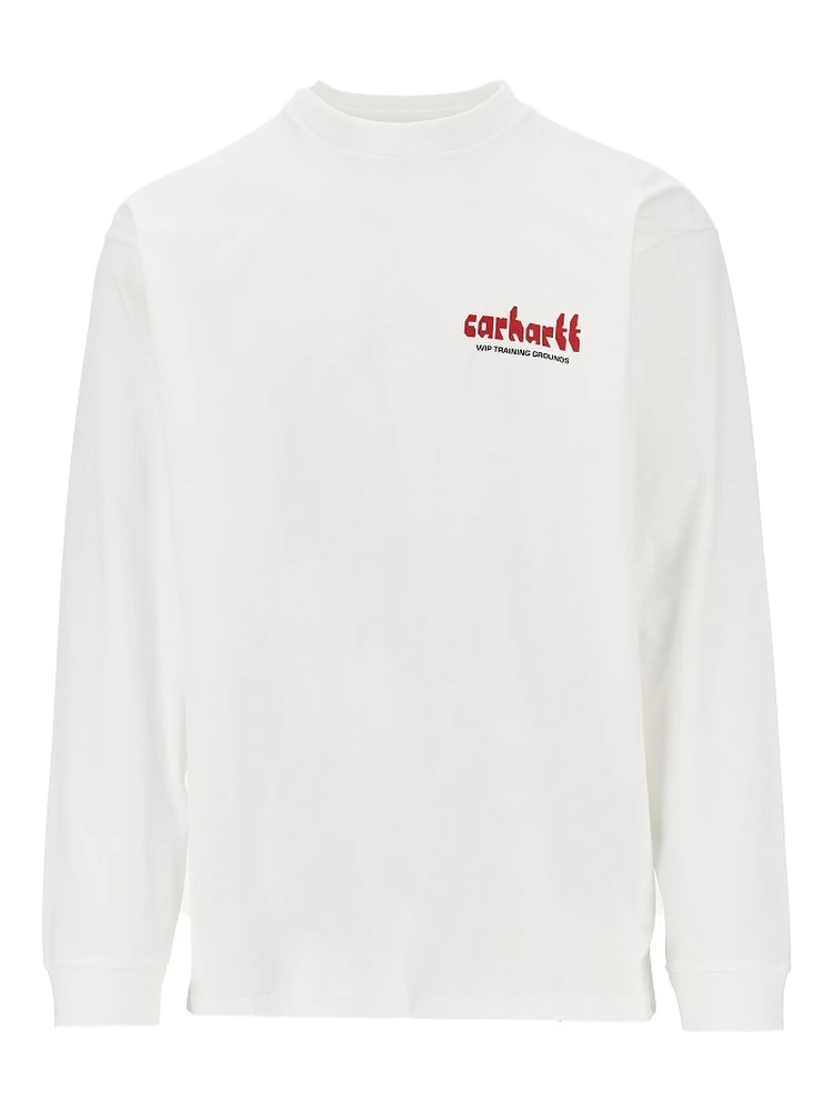 'Framework' long sleeved T-shirt