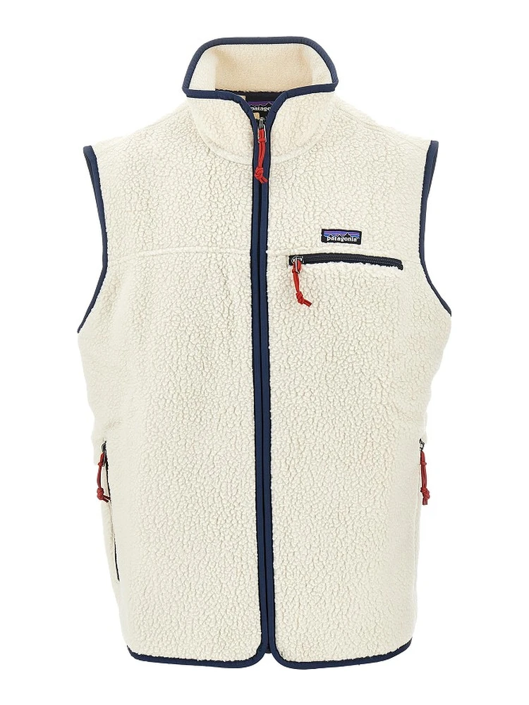 'Retro' fleece vest