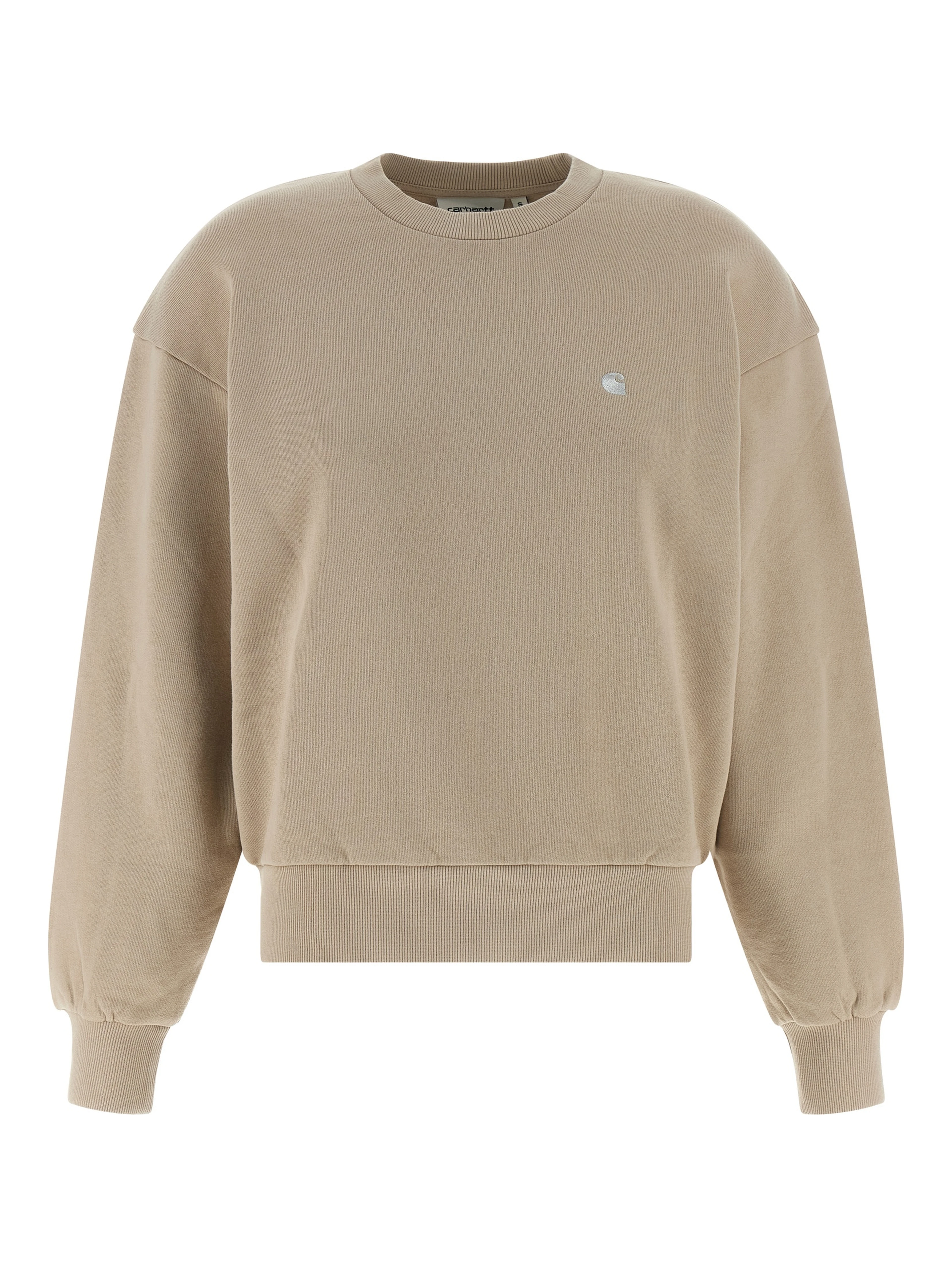 Beige Cotton Sweatshirt