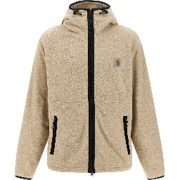 Beige Polyester Shell Jacket