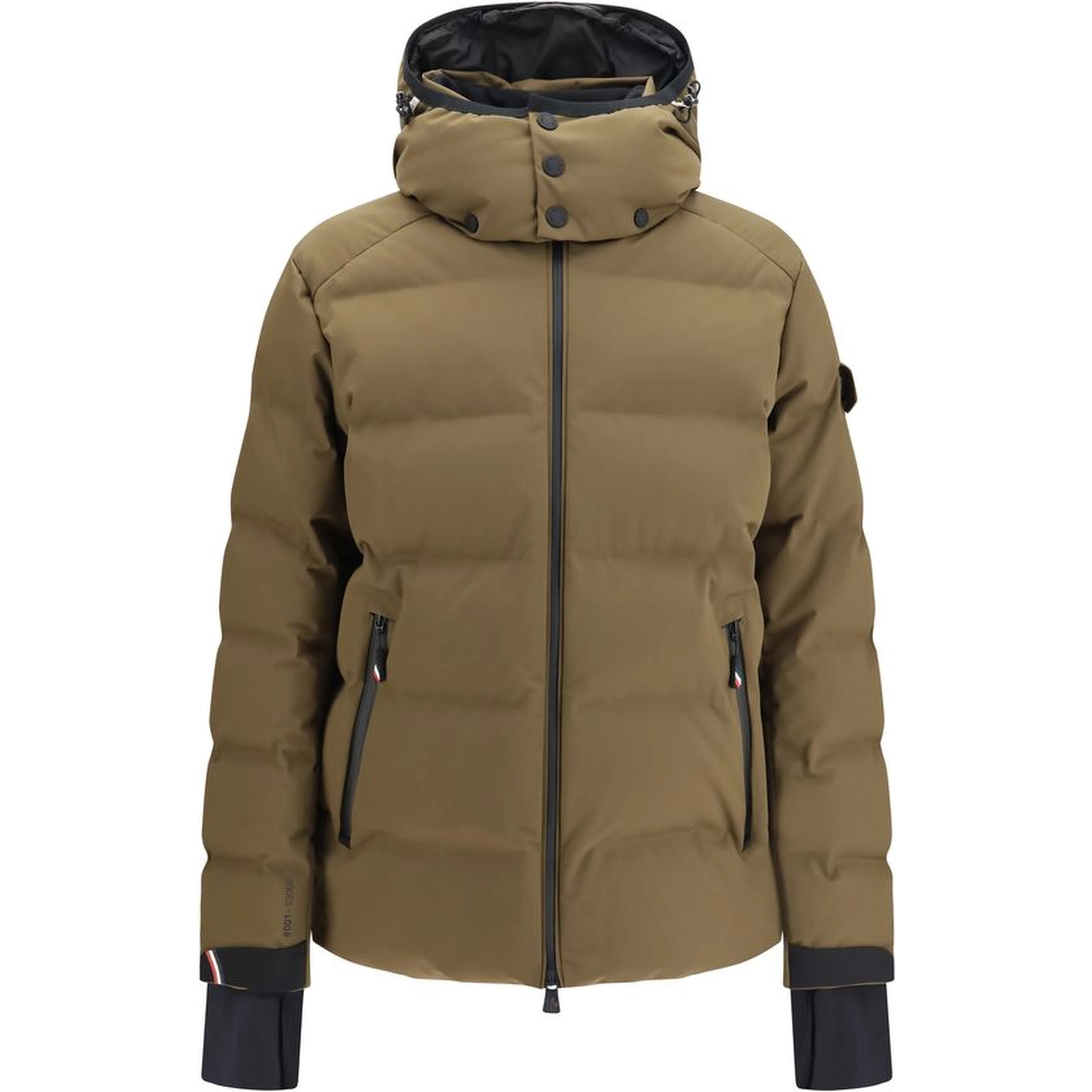 Brown Goose Down Full-Length Jacket
