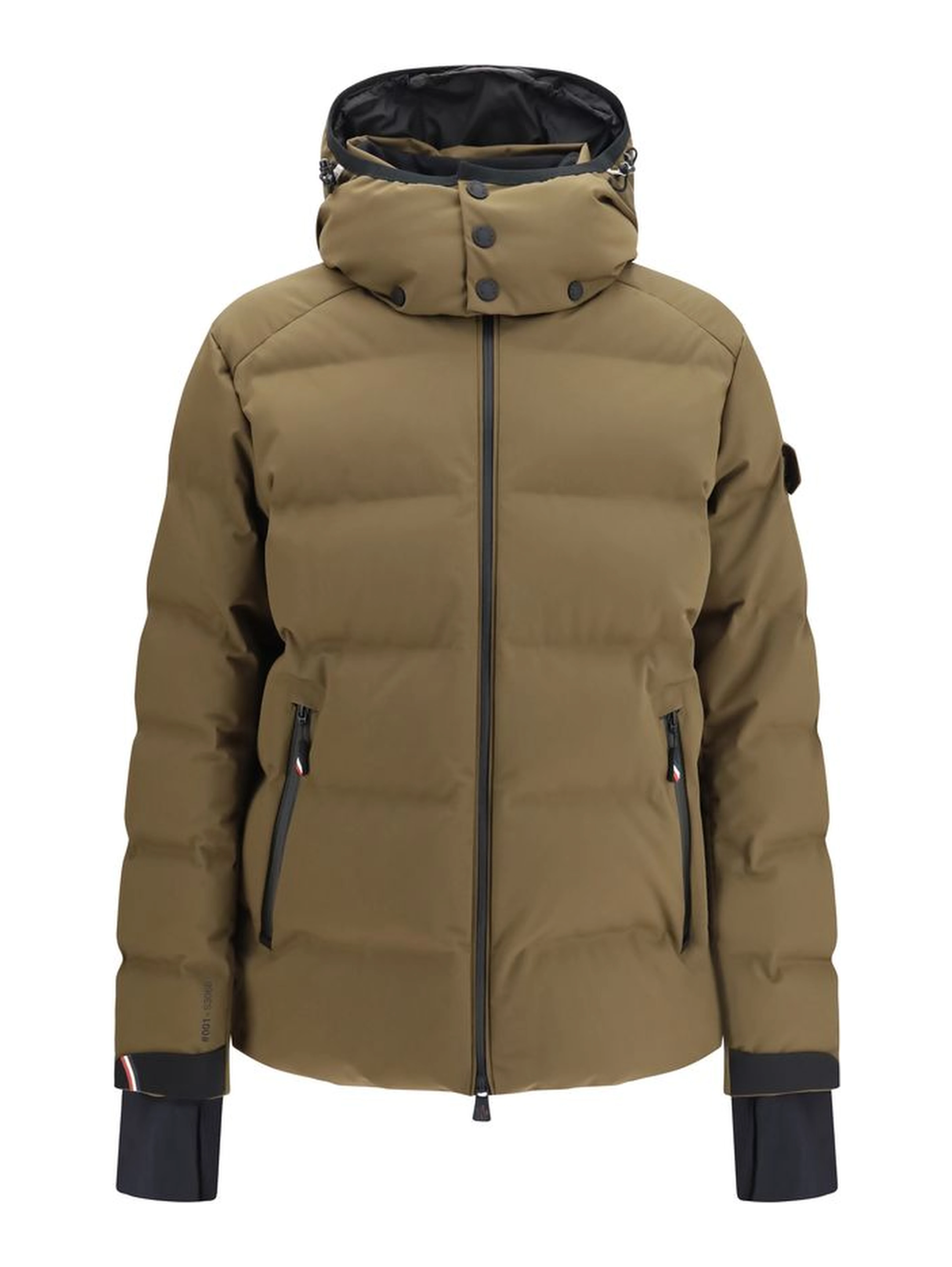 Brown Goose Down Full-Length Jacket