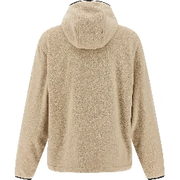 Beige Polyester Shell Jacket