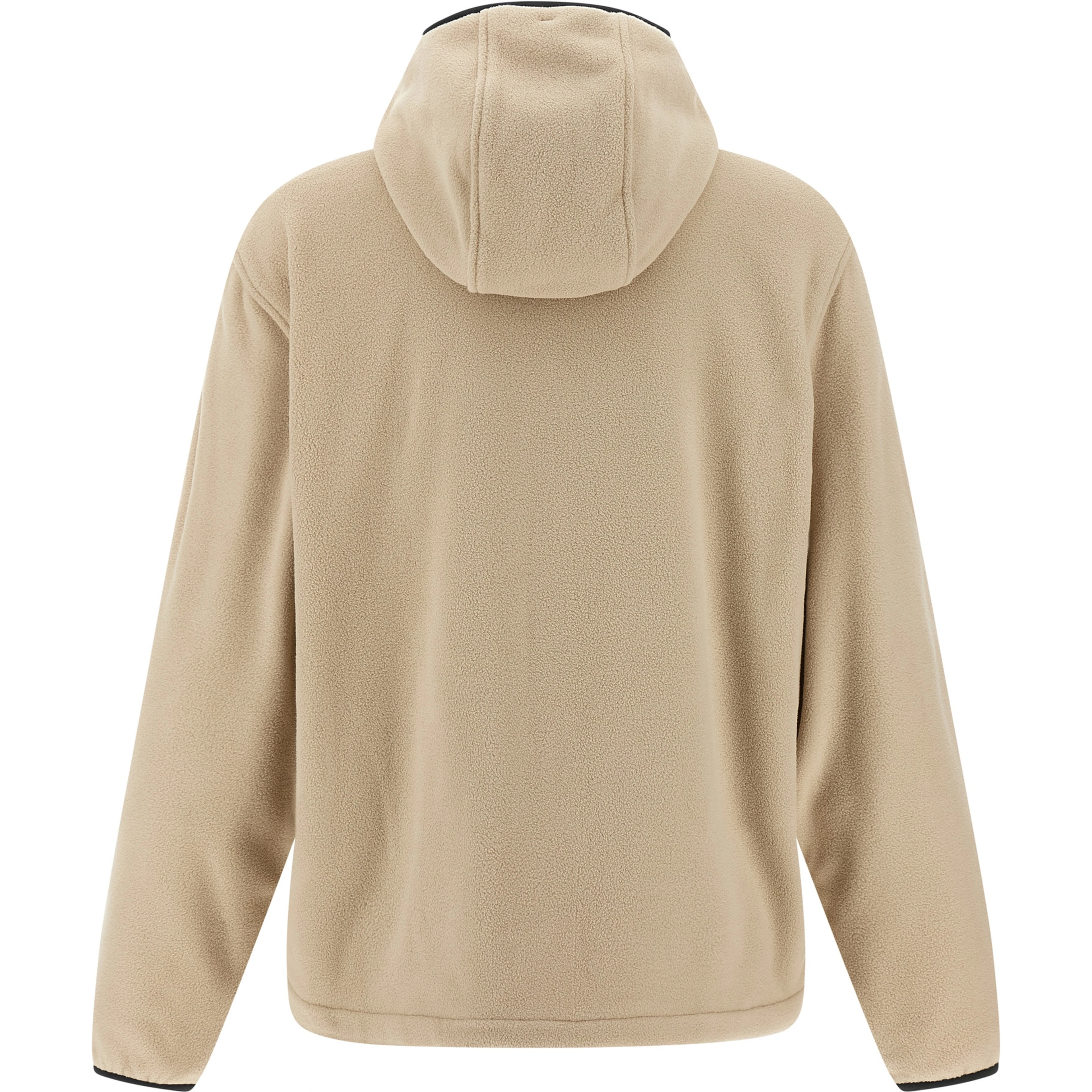 Beige Polyester Shell Jacket