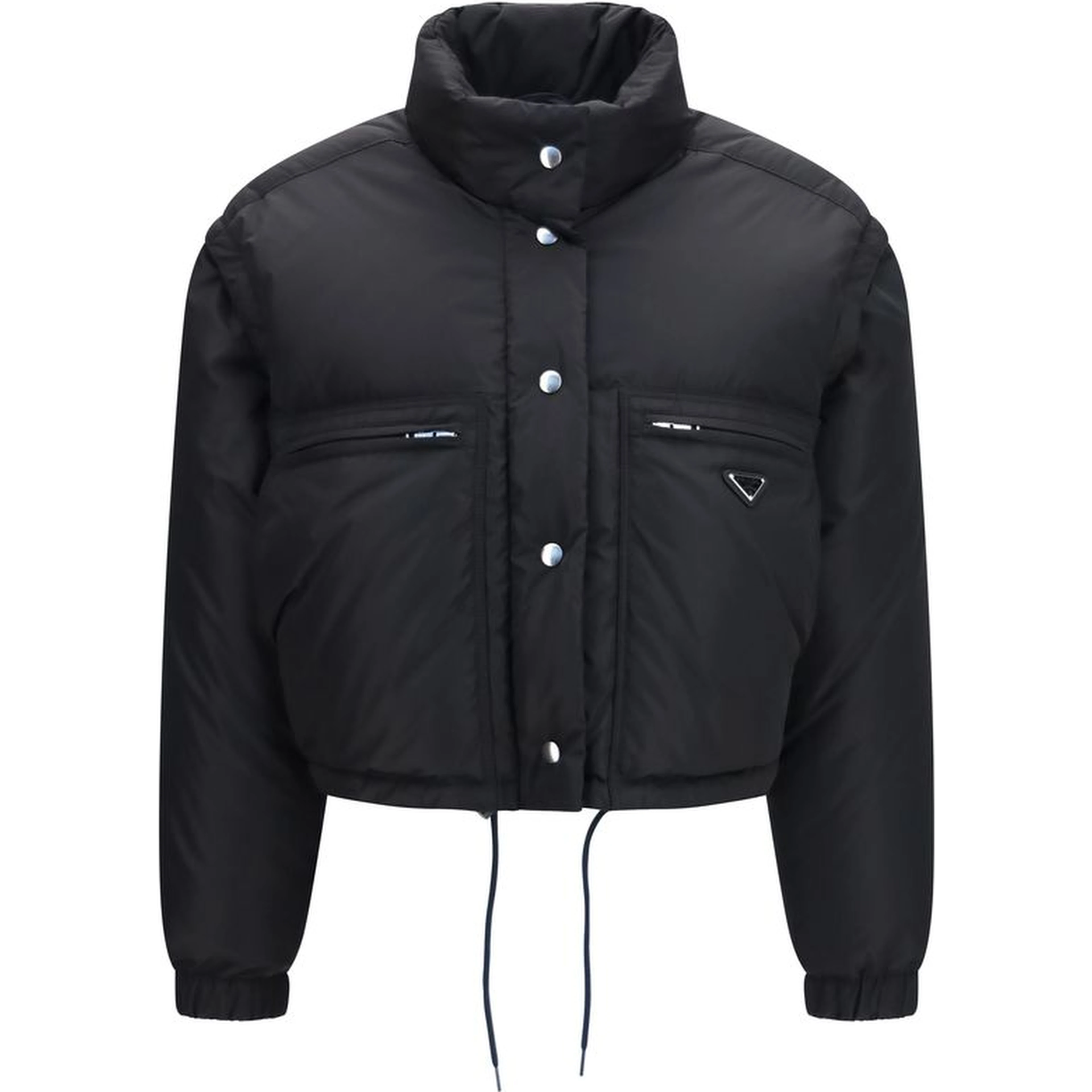 Black Goose Down Full-Length Jacket