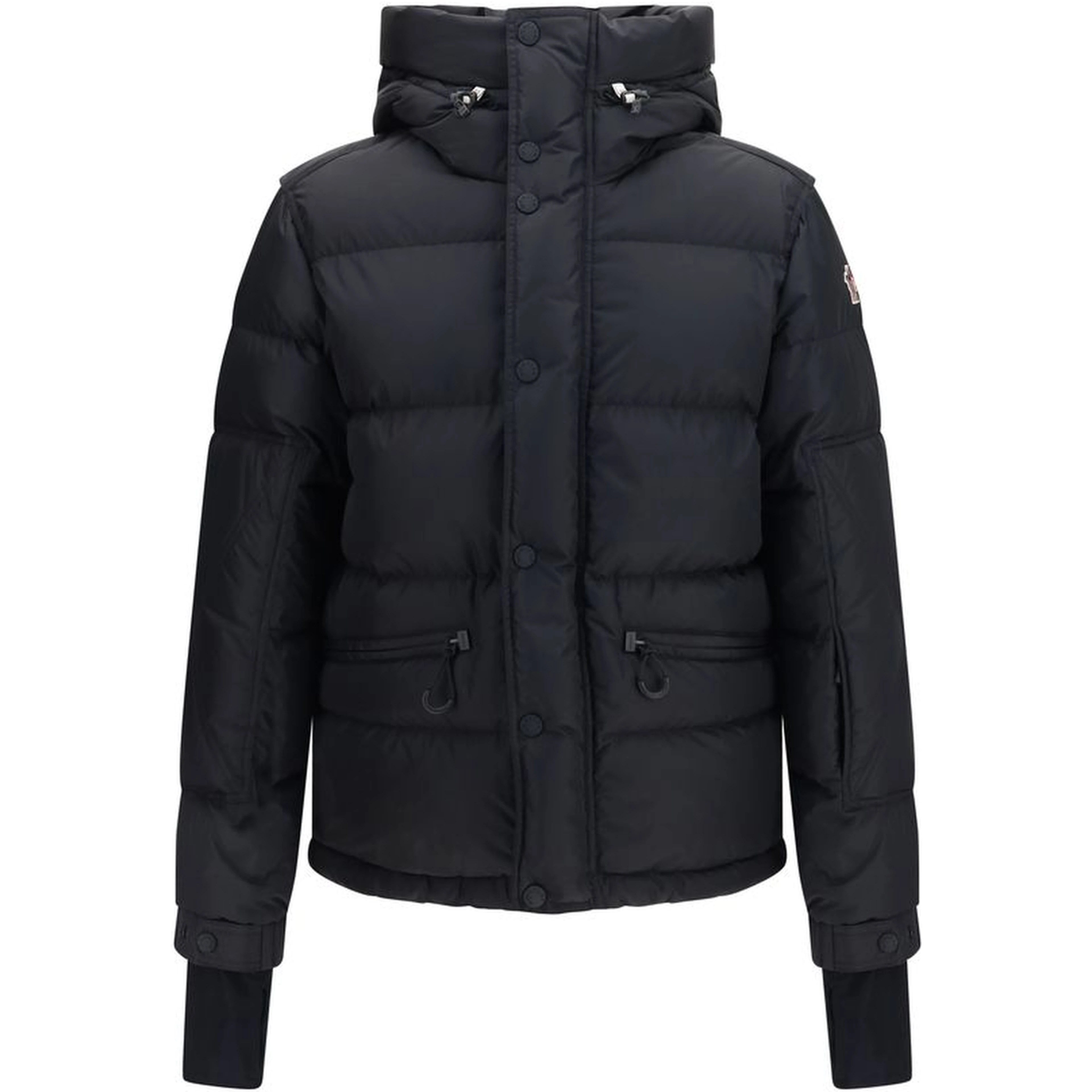Black Goose Down Shell Jacket