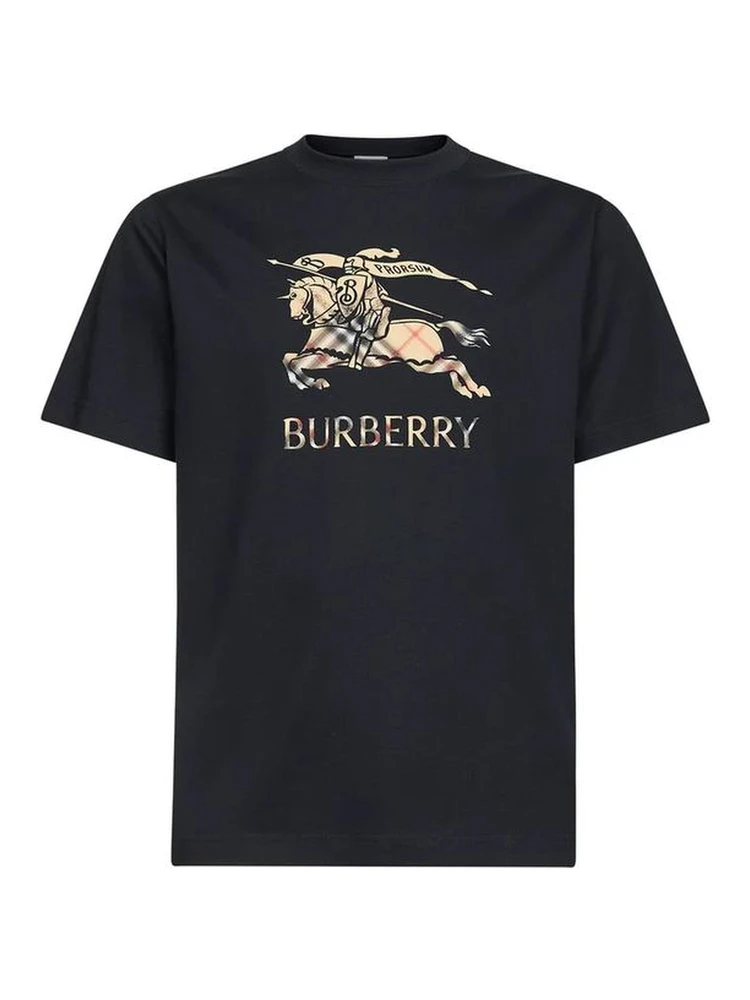 Black Cotton T-Shirt