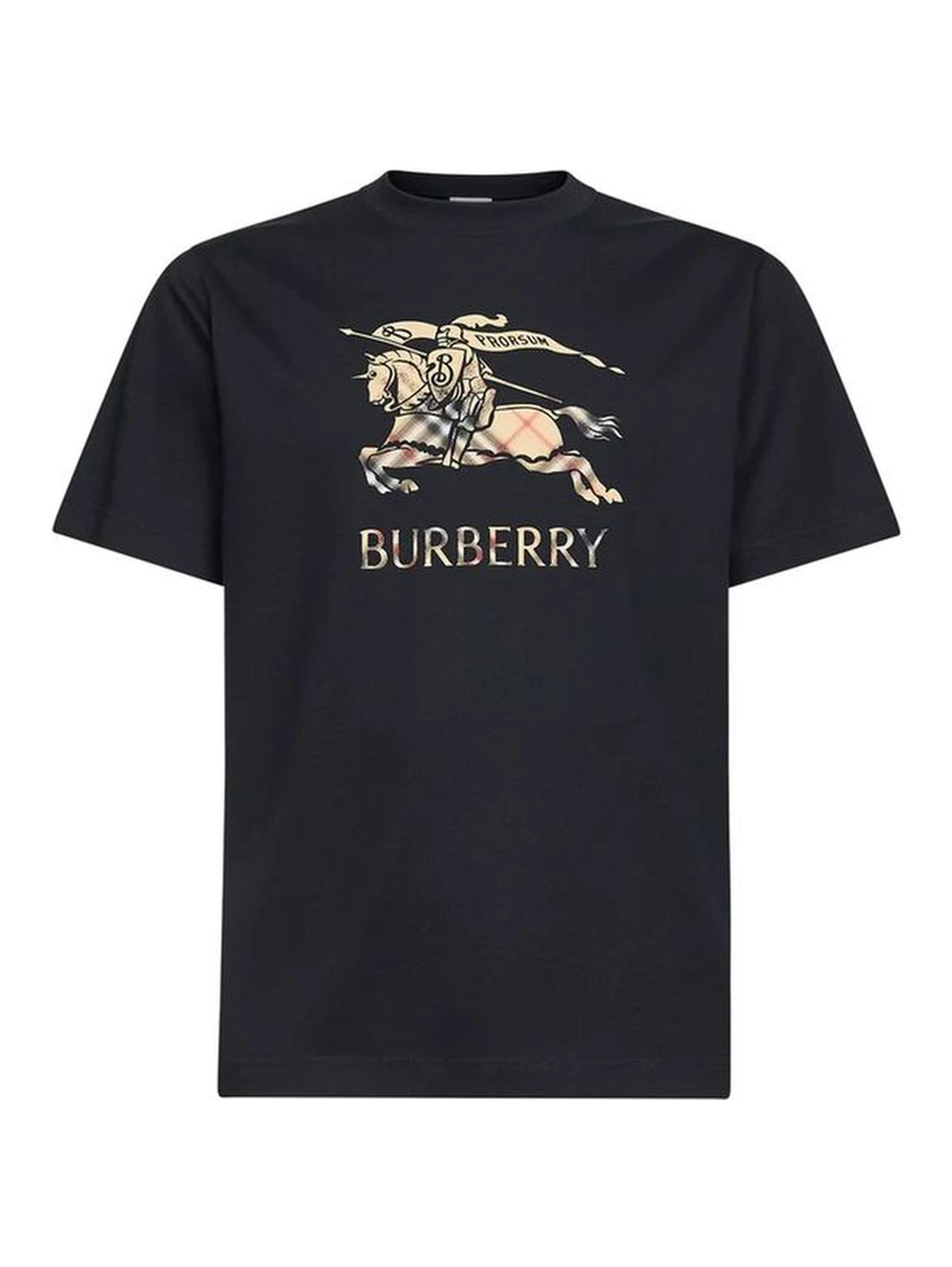 Black Cotton T-Shirt