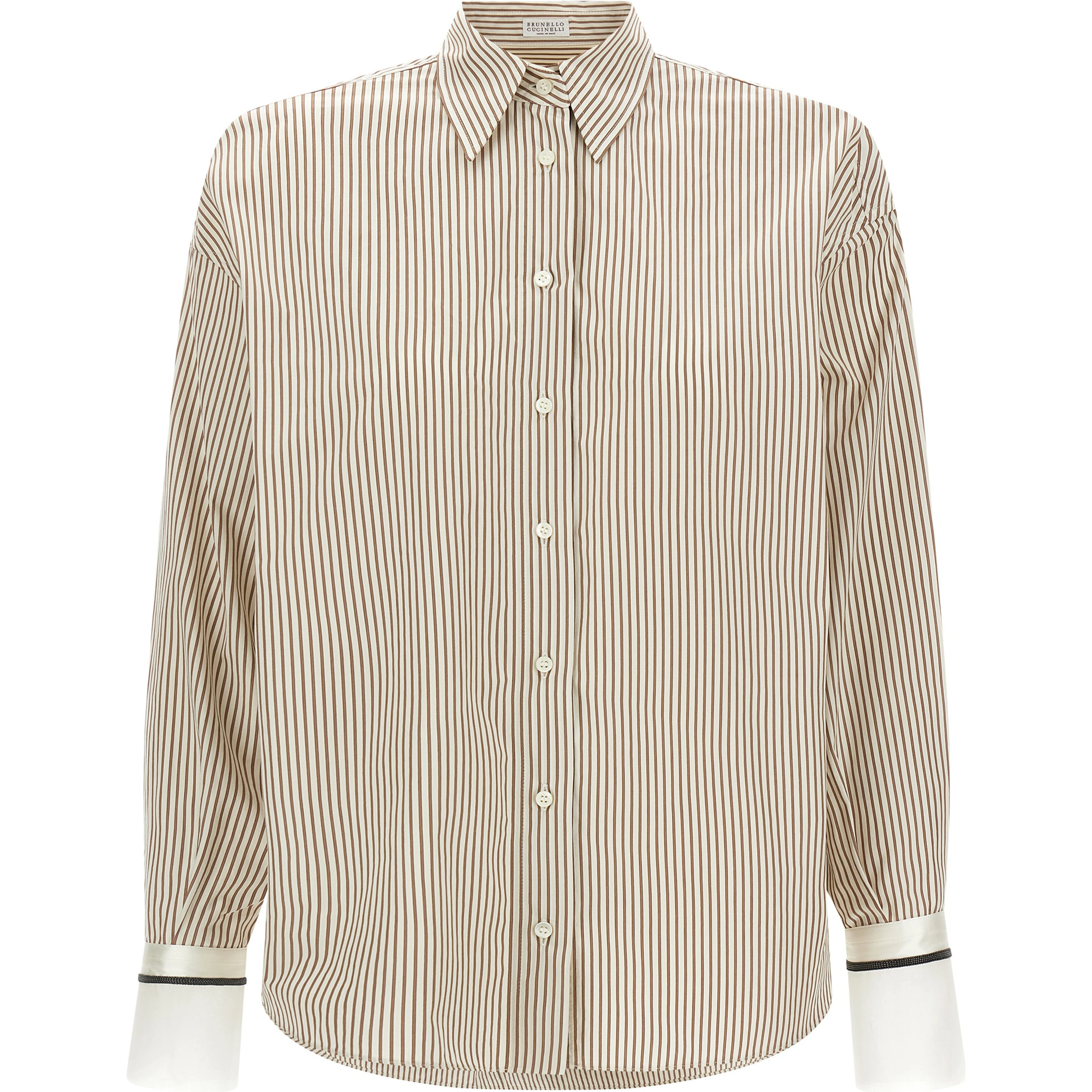 Beige Cotton Blouse